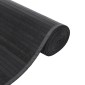 vidaXL Χαλί Ορθογώνιο Γκρι 60 x 200 εκ. από Μπαμπού