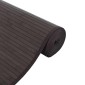 vidaXL Χαλί Ορθογώνιο Σκούρο Καφέ 60 x 500 εκ. Μπαμπού