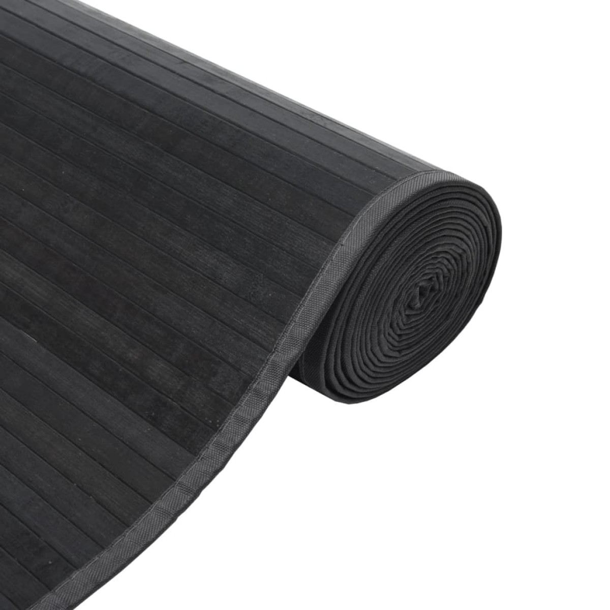 vidaXL Χαλί Ορθογώνιο Γκρι 70 x 200 εκ. από Μπαμπού