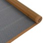 vidaXL Χαλί Ορθογώνιο Καφέ 80 x 1000 εκ. Μπαμπού