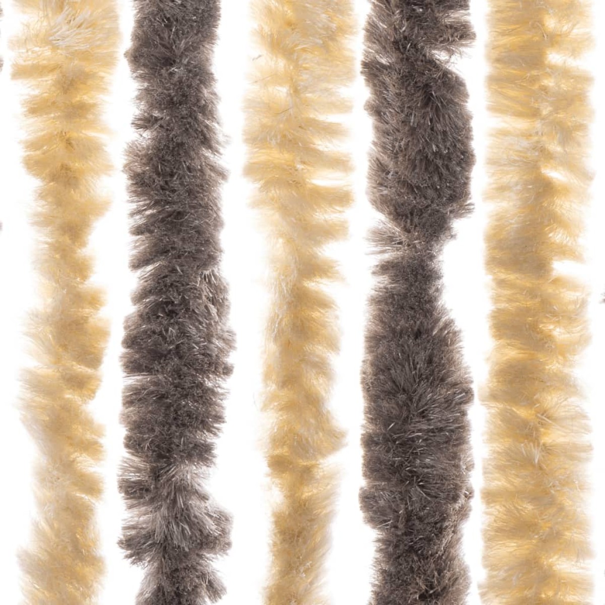 vidaXL Σήτα Εντόμων Σκούρο Καφέ / Μπεζ 100 x 200 εκ. από Σενίλ