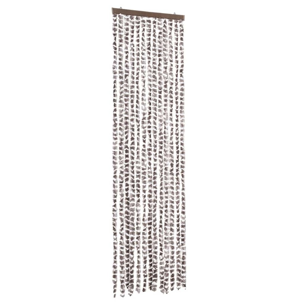vidaXL Σήτα Εντόμων Taupe / Λευκό 56 x 200 εκ. από Σενίλ