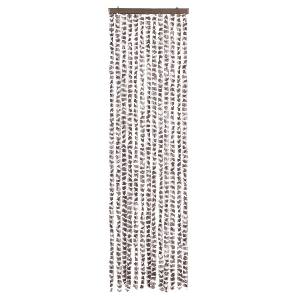 vidaXL Σήτα Εντόμων Taupe / Λευκό 56 x 200 εκ. από Σενίλ