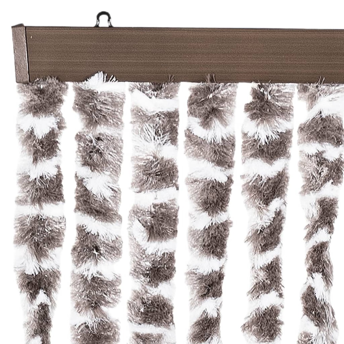 vidaXL Σήτα Εντόμων Taupe / Λευκό 100 x 230 εκ. από Σενίλ
