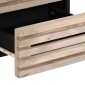 vidaXL Κομοδίνο 40 x 34 x 46 εκ. από Μασίφ Ξεβαμμένο Ξύλο Μάνγκο