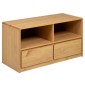 vidaXL Έπιπλο Τηλεόρασης SAUDA Χρώμα Δρυός 99x43x55 εκ. Μασίφ Πεύκο