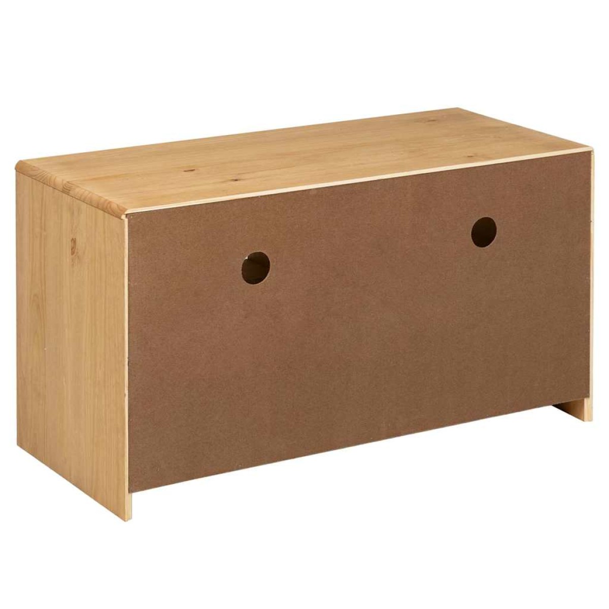 vidaXL Έπιπλο Τηλεόρασης SAUDA Χρώμα Δρυός 99x43x55 εκ. Μασίφ Πεύκο