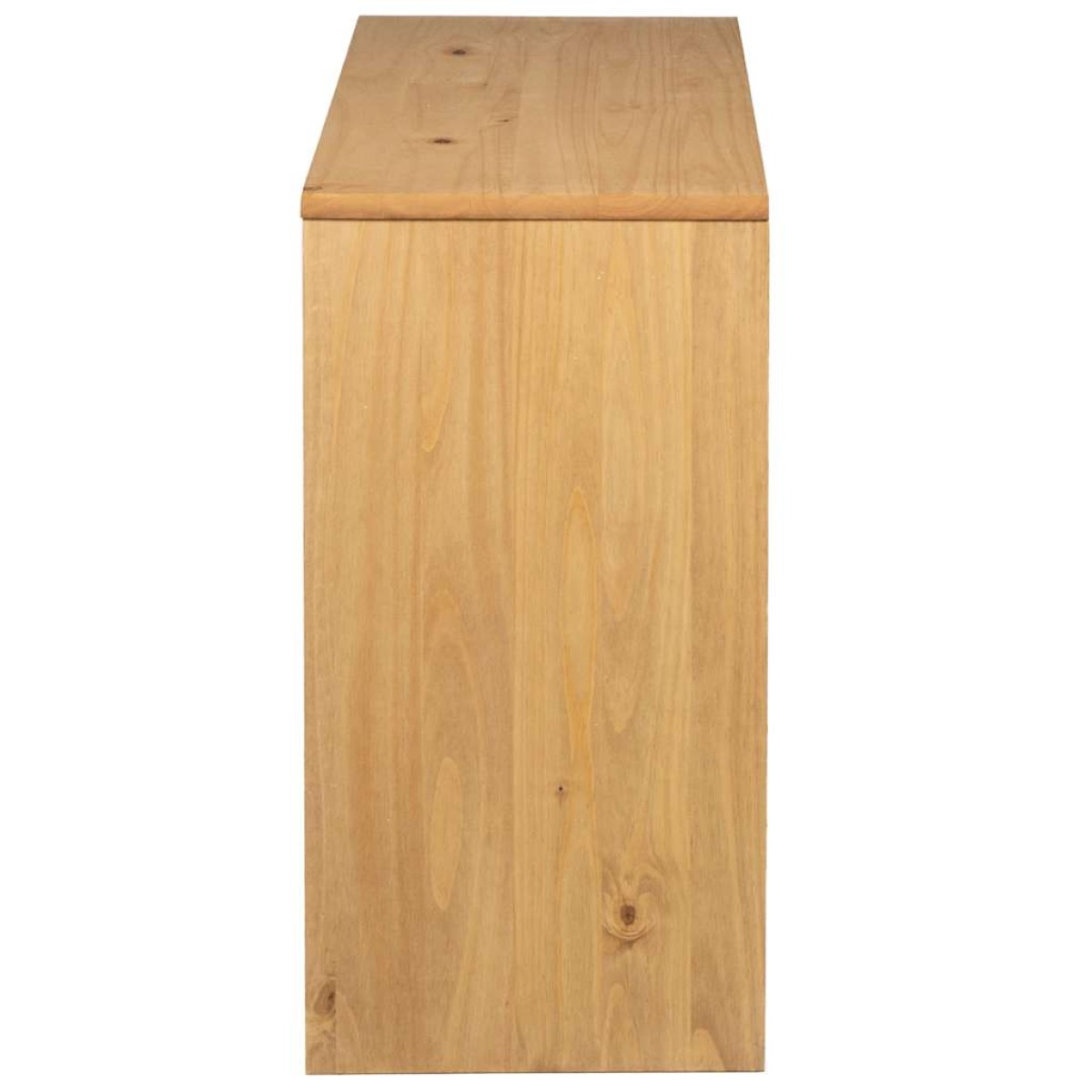 vidaXL Τραπέζι Κονσόλα SAUDA Δρυς 89,5x36,5x73 εκ. Μασίφ Ξύλο Πεύκου