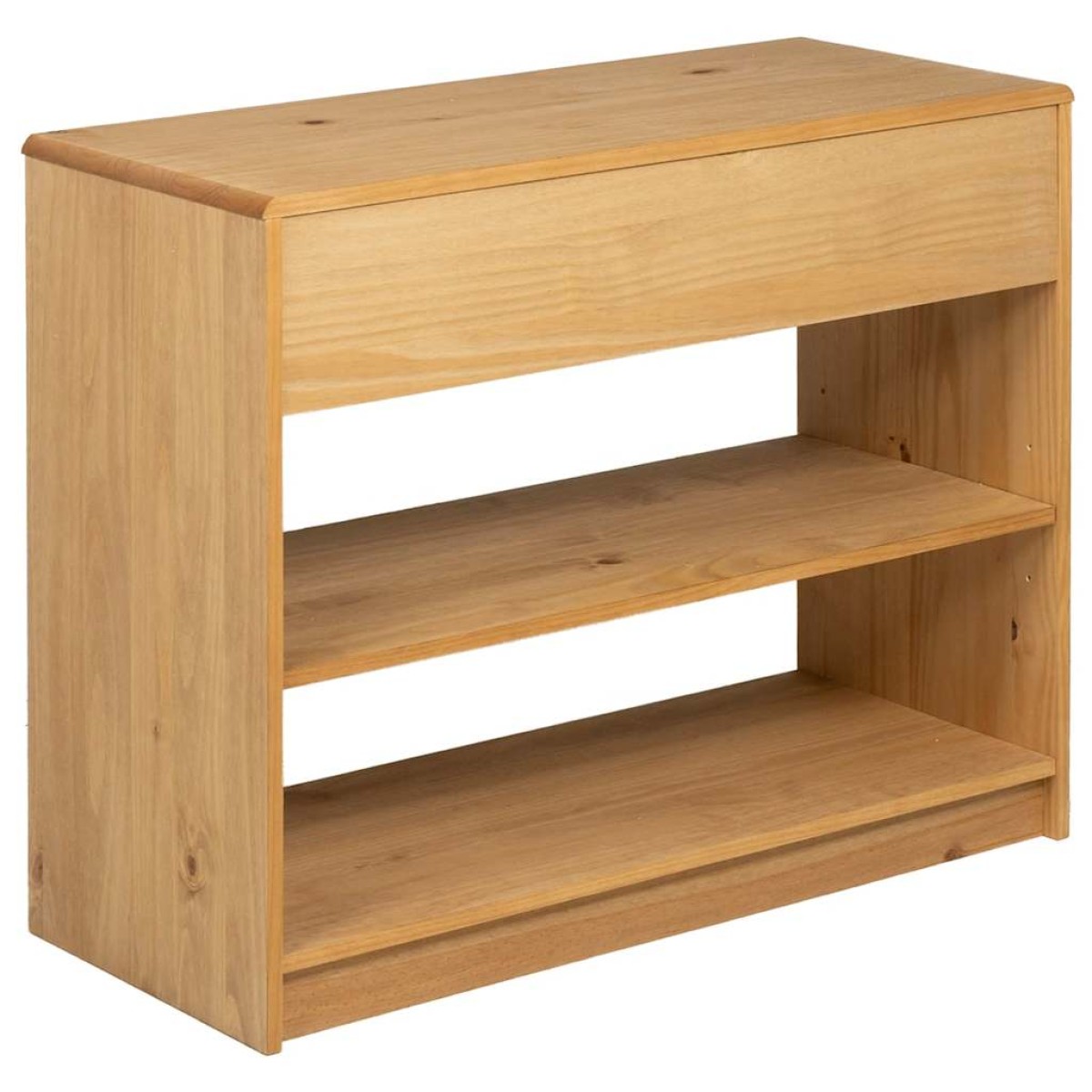 vidaXL Τραπέζι Κονσόλα SAUDA Δρυς 89,5x36,5x73 εκ. Μασίφ Ξύλο Πεύκου