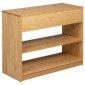 vidaXL Τραπέζι Κονσόλα SAUDA Δρυς 89,5x36,5x73 εκ. Μασίφ Ξύλο Πεύκου