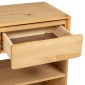 vidaXL Τραπέζι Κονσόλα SAUDA Δρυς 89,5x36,5x73 εκ. Μασίφ Ξύλο Πεύκου