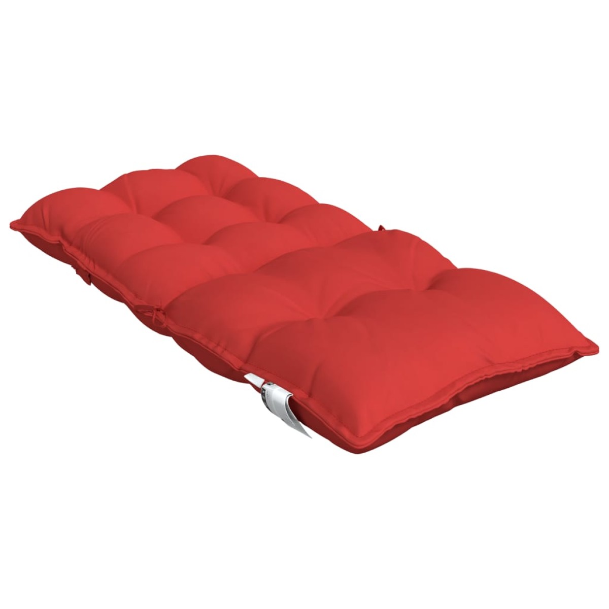 vidaXL Μαξιλάρια Καρέκλας Χαμηλή Πλάτη 6 τεμ. Κόκκινο Ύφασμα Oxford