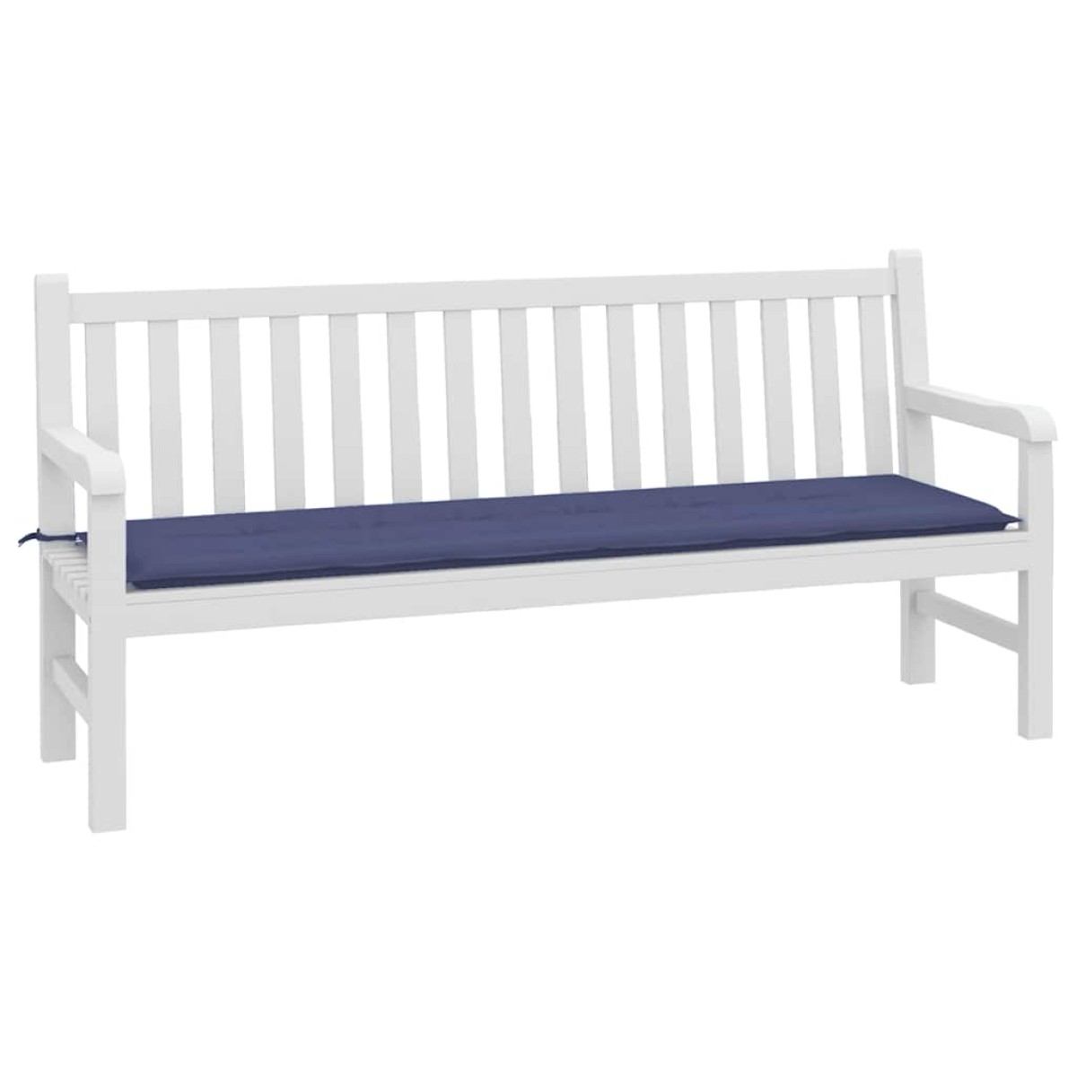 vidaXL αξιλάρι Πάγκου Κήπου Ναυτικό Μπλε 180x50x3 εκ. Ύφασμα Oxford