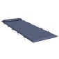 vidaXL Μαξιλάρι Ξαπλώστρας Ναυτικό Μπλε 180x60x4 εκ. από Ύφασμα Oxford