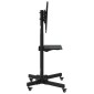 vidaXL Βάση Τηλεόρασης με Τροχούς 32-70Ιν. Max VESA 600x400χιλ. 50κ.