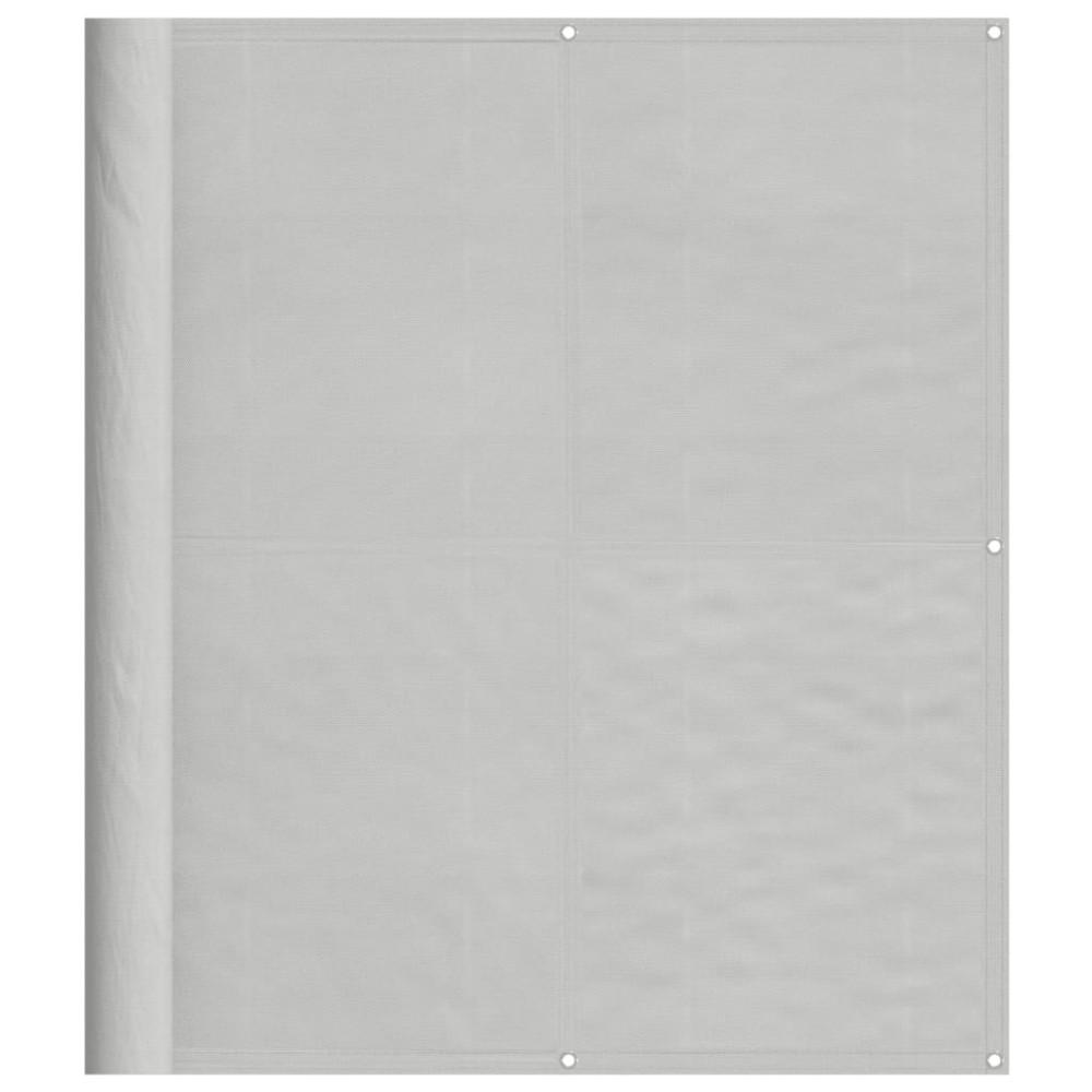 vidaXL Διαχωριστικό Βεράντας Αν.Γκρι 120x500εκ 100% Πολ. Ύφασμα Oxford