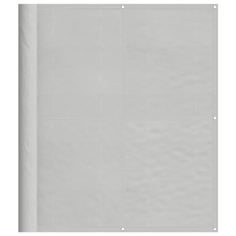 vidaXL Διαχωριστικό Βεράντας Αν.Γκρι 120x500εκ 100% Πολ. Ύφασμα Oxford