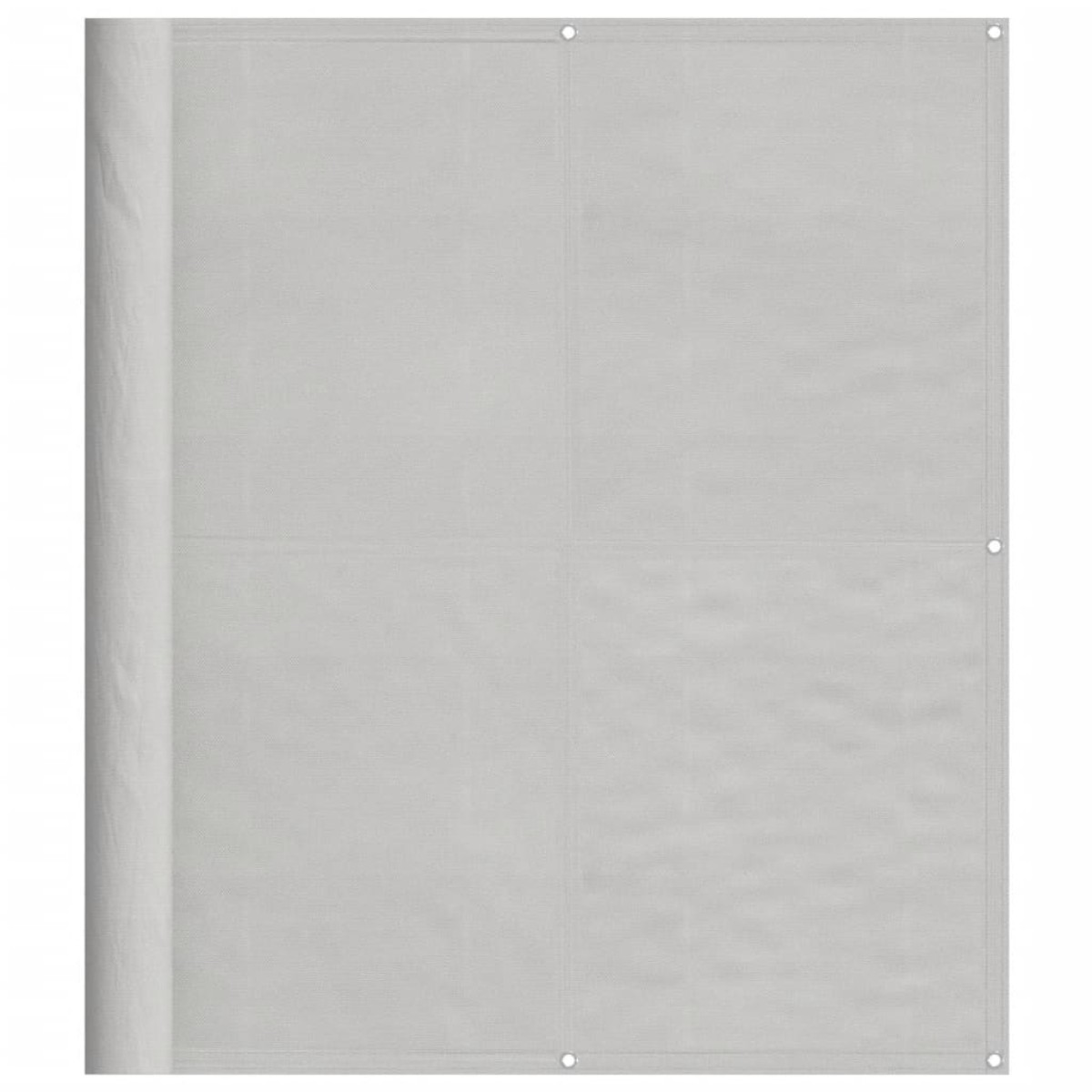 vidaXL Διαχωριστικό Βεράντας Αν.Γκρι 120x600εκ 100% Πολ. Ύφασμα Oxford
