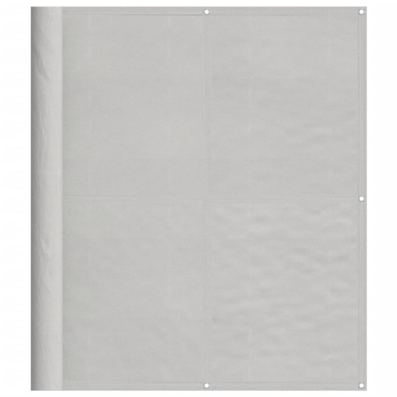 vidaXL Διαχωριστικό Βεράντας Αν.Γκρι 120x600εκ 100% Πολ. Ύφασμα Oxford