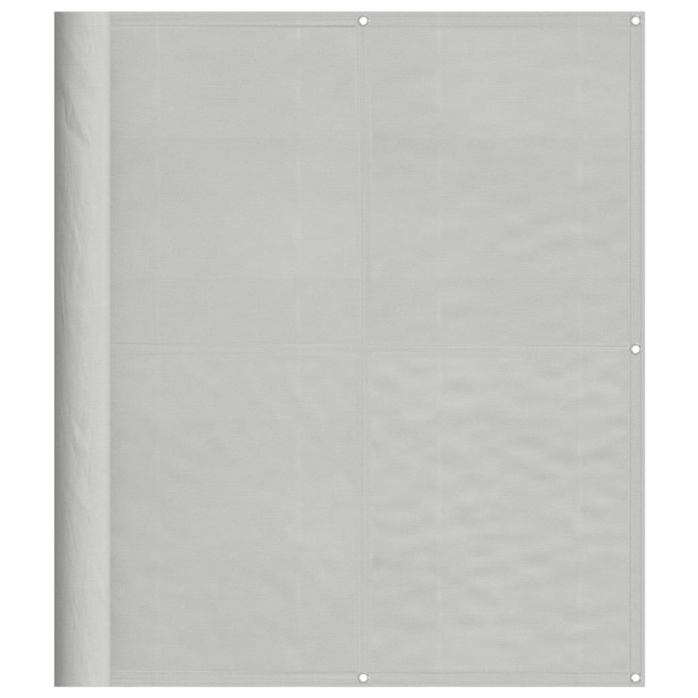 vidaXL Διαχωριστικό Βεράντας Αν.Γκρι 120x700εκ 100% Πολ. Ύφασμα Oxford