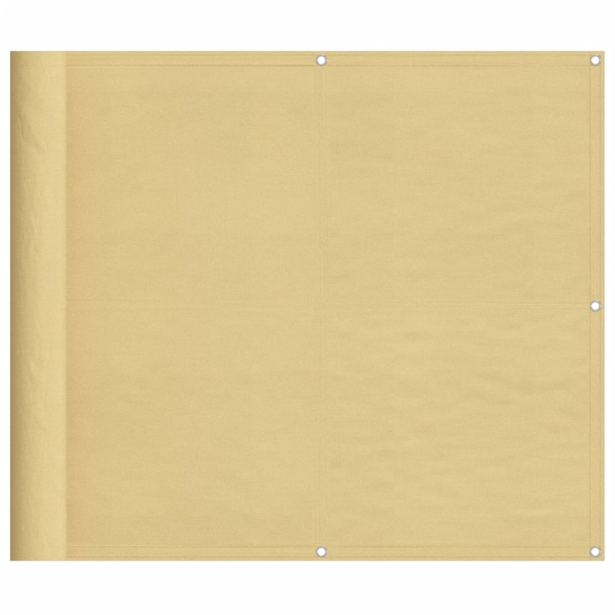vidaXL Διαχωριστικό Βεράντας Άμμου 90x400εκ 100% Πολ. Ύφασμα Oxford