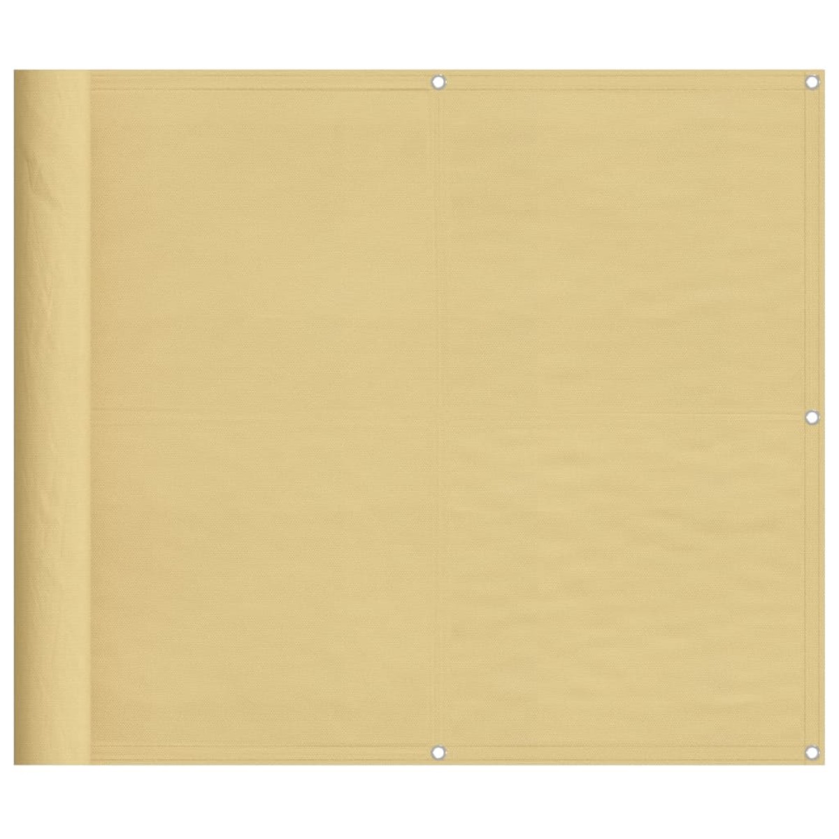 vidaXL Διαχωριστικό Βεράντας Άμμου 90x800εκ 100% Πολ. Ύφασμα Oxford