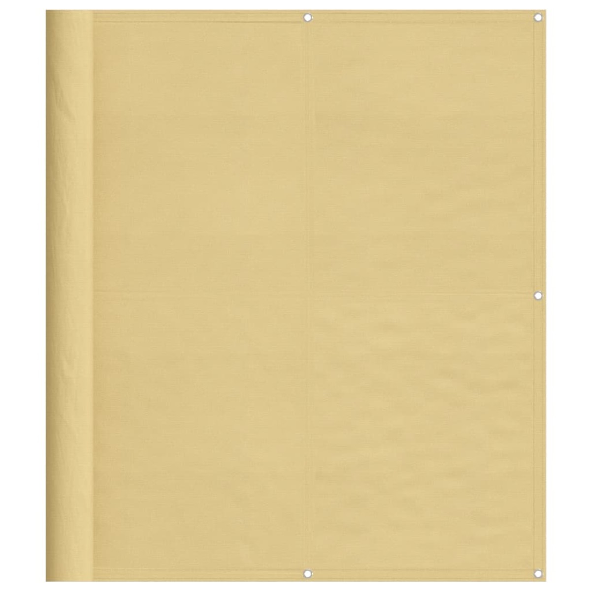 vidaXL Διαχωριστικό Βεράντας Άμμου 120x400εκ 100% Πολ. Ύφασμα Oxford