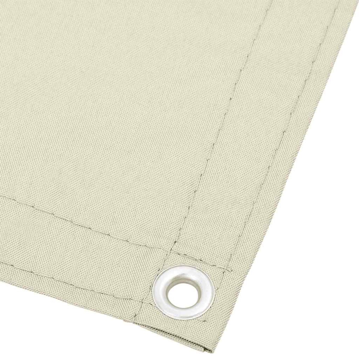 vidaXL Διαχωριστικό Βεράντας Κρεμ 120x700εκ 100% Πολ. Ύφασμα Oxford