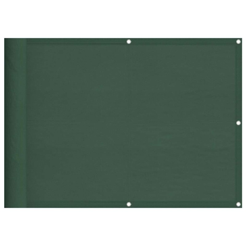 vidaXL Διαχωριστικό Βεράντας Σκ. Πράσινο 75x800εκ 100% Πολ. Oxford