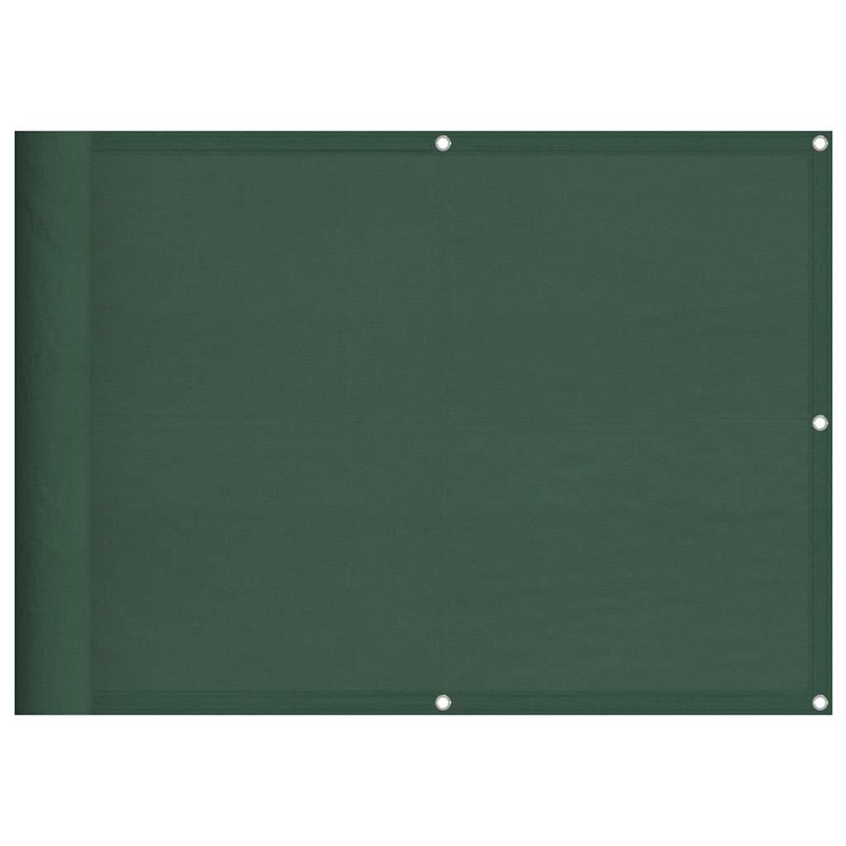 vidaXL Διαχωριστικό Βεράντας Σκ. Πράσινο 75x1000εκ 100% Πολ. Oxford