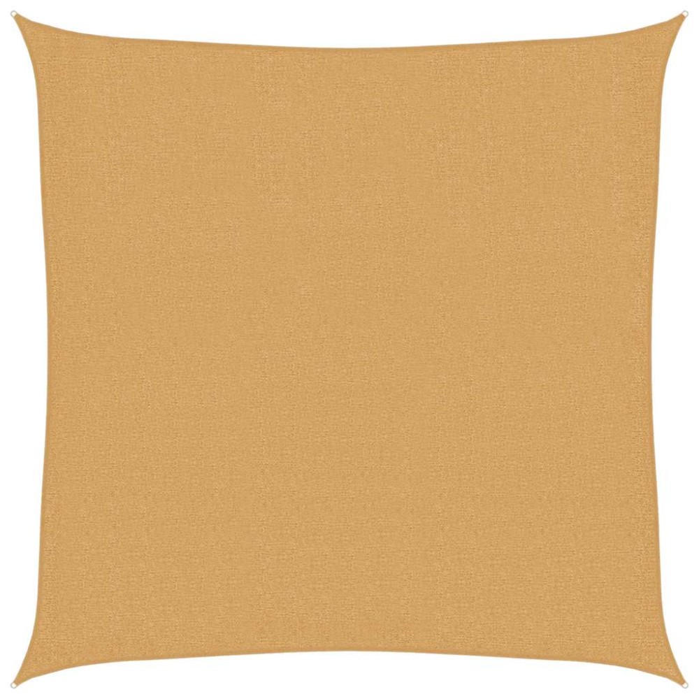 vidaXL Πανί Σκίασης Τετράγωνο Άμμος 160 γρ./μ² 2,5x2,5 μ. HDPE