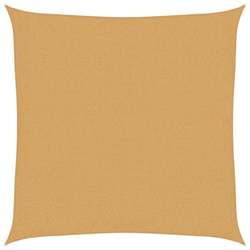 vidaXL Πανί Σκίασης Τετράγωνο Άμμος 160 γρ./μ² 2,5x2,5 μ. HDPE
