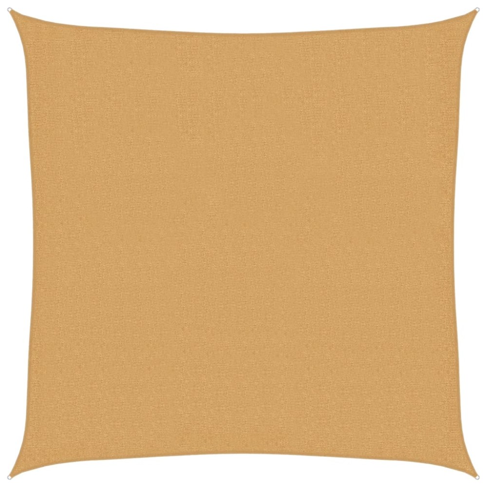 vidaXL Πανί Σκίασης Τετράγωνο Άμμου 3,6x3,6 μ. 160 γρ./μ² από HDPE