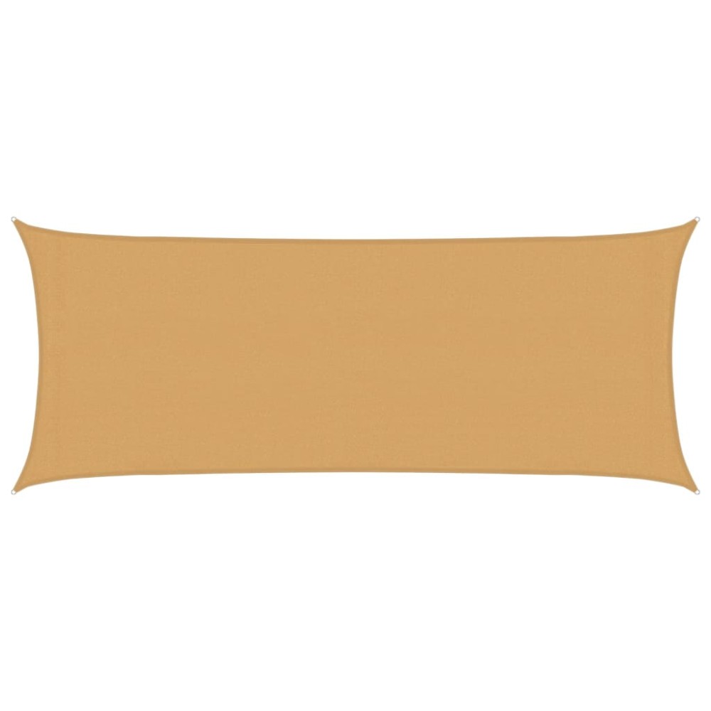 vidaXL Πανί Σκίασης Ορθογώνιο Άμμου 2x4,5 μ. HDPE 160 γρ./μ²