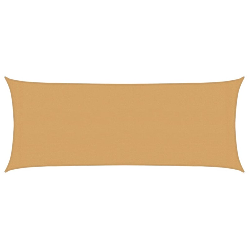 vidaXL Πανί Σκίασης Ορθογώνιο Άμμου 2x4,5 μ. HDPE 160 γρ./μ²
