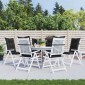 vidaXL Σέτ Μαξιλαριών Καρέκλας Υψηλής Πλάτης 6 pcs Πολυεστέρας