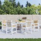 vidaXL Μαξιλάρια Καρέκλας 6 τεμ. Μπεζ 100x50x7εκ. Ύφασμα