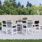 vidaXL Σετ Μαξιλαριών για Χαμηλή Πολυθρόνα 6 pcs Πολυεστέρας