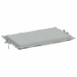 vidaXL Μαξιλάρι Ξαπλώστρας Ανοιχτό Γκρι 186x58x4 εκ. Ύφασμα