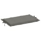 vidaXL Μαξιλάρι Ξαπλώστρας Σκούρο Γκρι 186x58x4 εκ. Ύφασμα