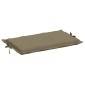 vidaXL Μαξιλάρι Ξαπλώστρας Taupe 186x58x4 εκ. Ύφασμα