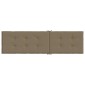vidaXL Μαξιλάρι Σεζλόνγκ Taupe (75+105) x 50 x 4 εκ. Υφασμάτινη