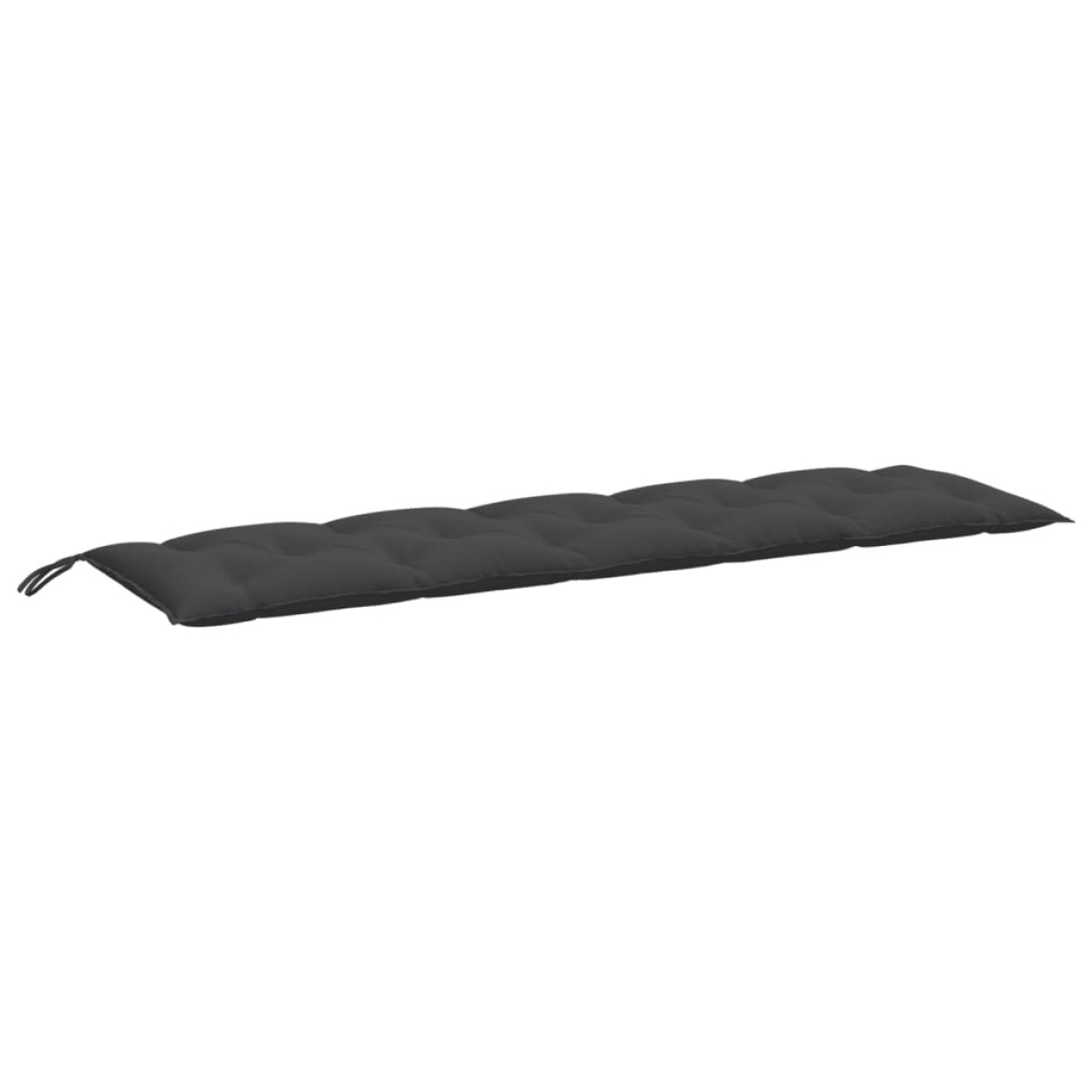 vidaXL Μαξιλάρι Πάγκου Κήπου Ανθρακί Μελανζέ 180x50x7 εκ. Ύφασμα