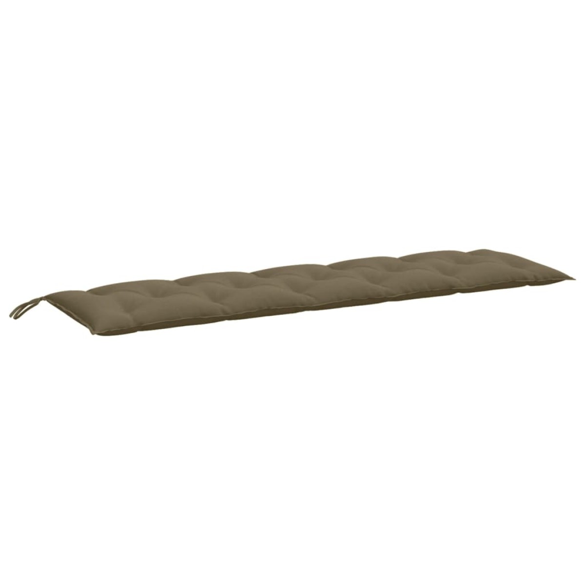vidaXL Μαξιλάρι Πάγκου Κήπου Taupe Μελανζέ 180x50x7 εκ. Ύφασμα