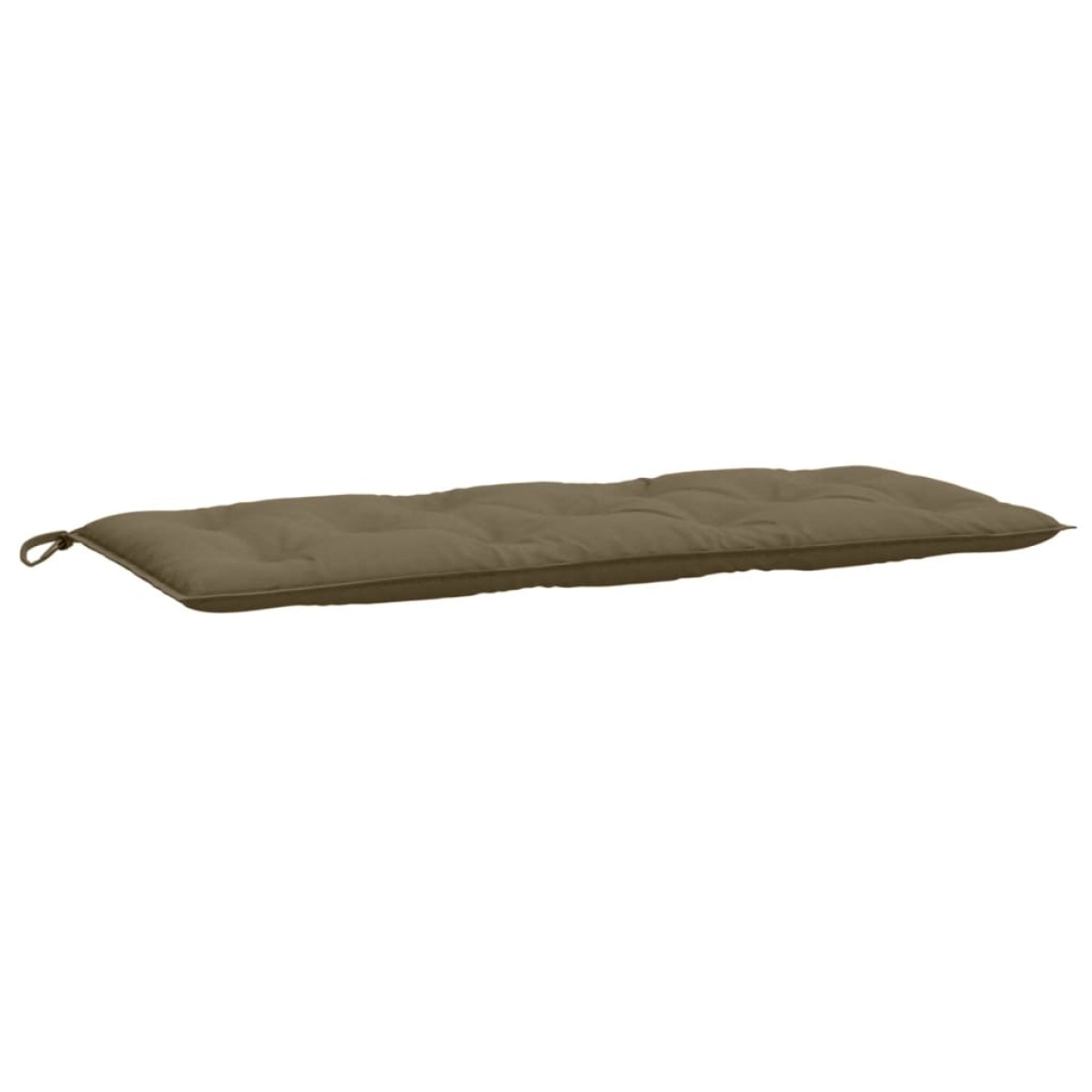 vidaXL Μαξιλάρια Πάγκου Κήπου 2 τεμ. Taupe Μελανζέ 120x50x7 εκ. Ύφ.