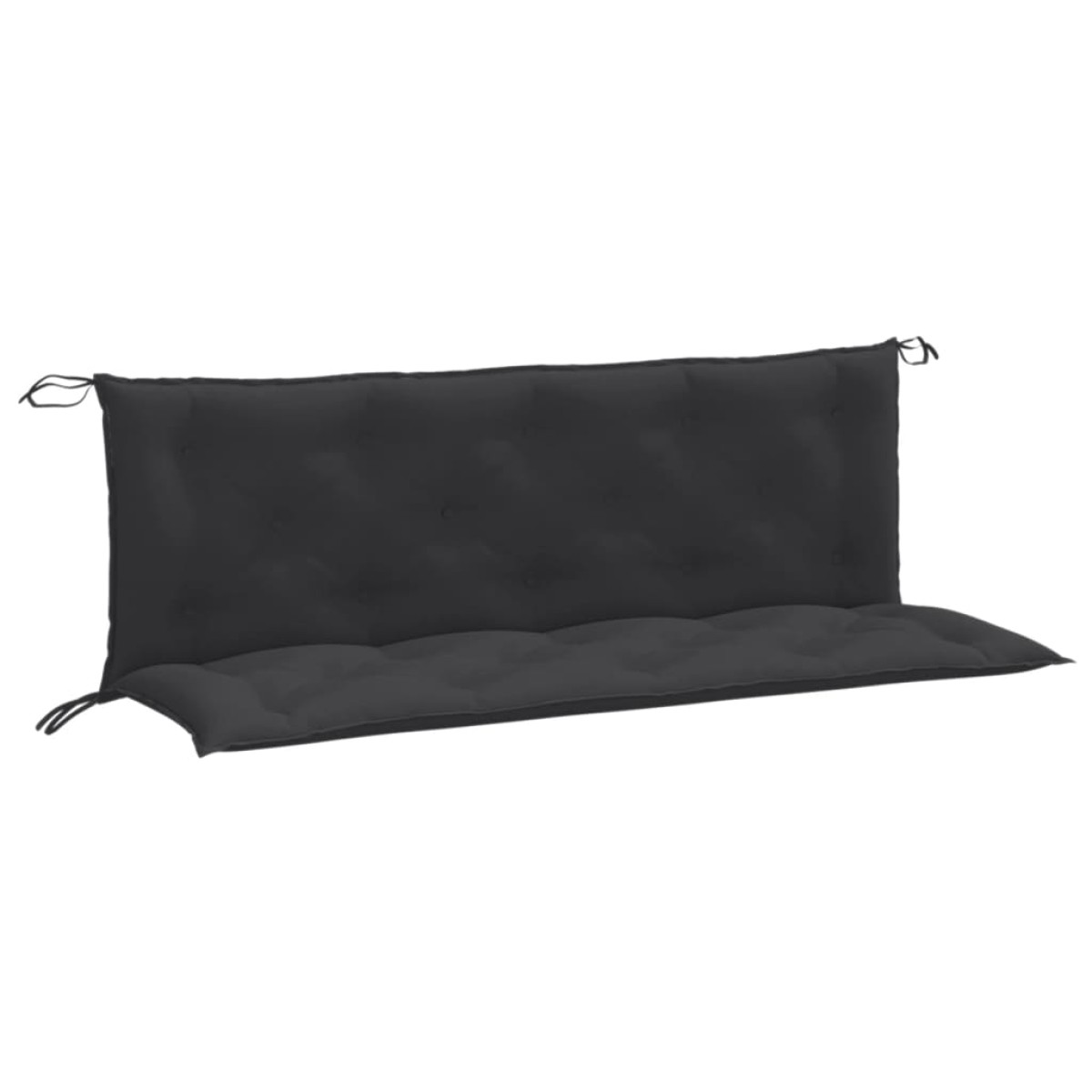 vidaXL Μαξιλάρι Πάγκου Κήπου Ανθρακί Μελανζέ 150x50x7 εκ. Ύφασμα