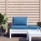 vidaXL Μαξιλάρια από Παλέτες 2 τεμ. από Ύφασμα Melange Blue