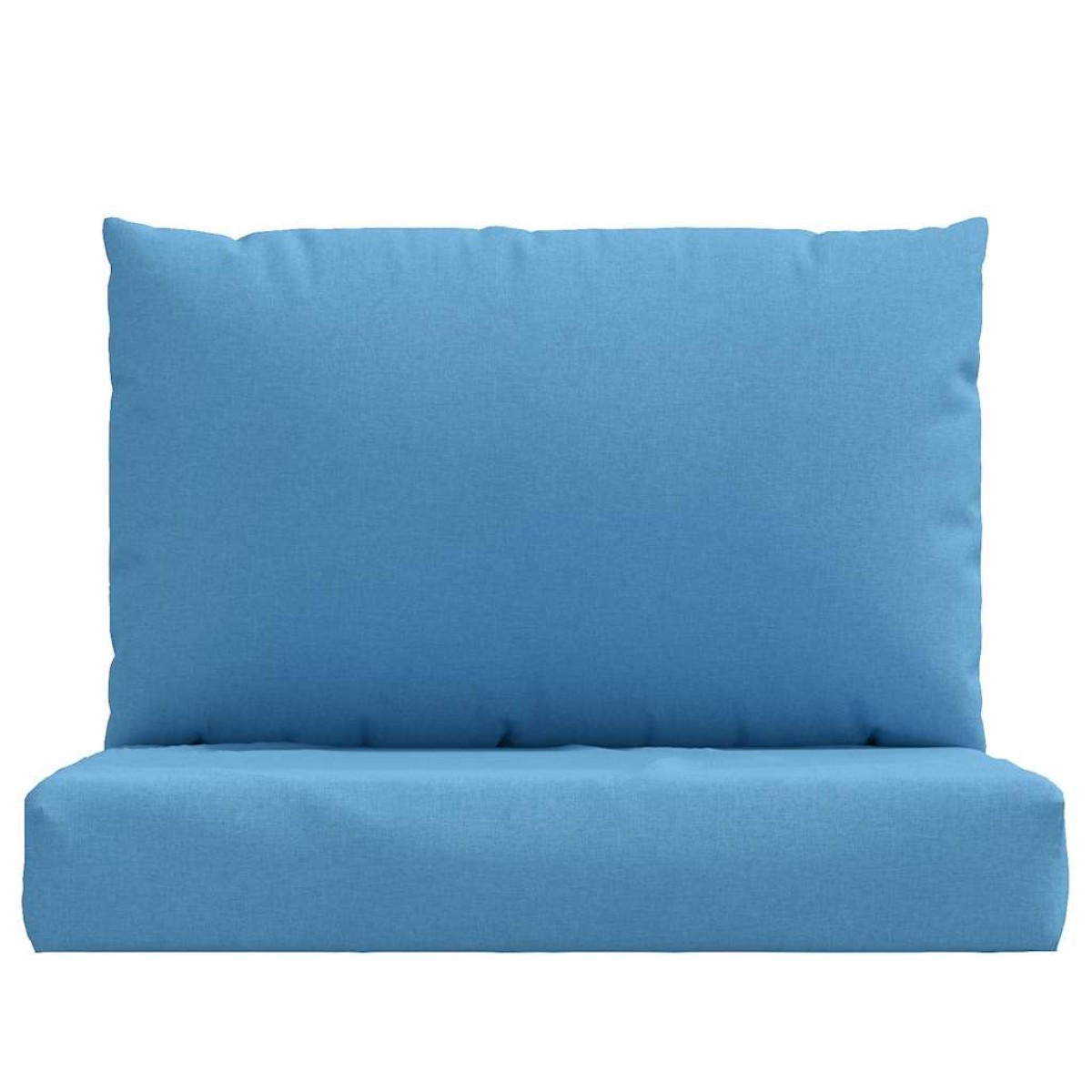 vidaXL Μαξιλάρια από Παλέτες 2 τεμ. από Ύφασμα Melange Blue