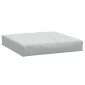 vidaXL Μαξιλάρια Παλέτας 3 τεμ. Ανοιχτό Γκρι Μελανζέ Υφασμάτινα