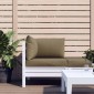 vidaXL Μαξιλάρια από Παλέτες 3 τεμ., Ύφασμα Melange Taupe